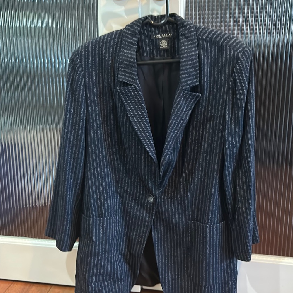 Lane Bryant 1 button blazer size 16